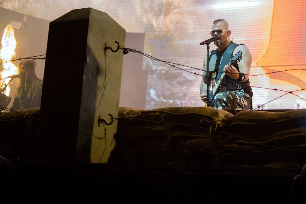 Sabaton (Suède), Hellfest 2019.