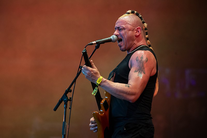 Concert du groupe néerlandais Pestilence au Hellfest 2019