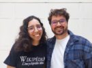 Portrait de Rémy Gerbet, directeur exécutif de Wikimédia France et Sana El Chehib assistante de collecte de fonds